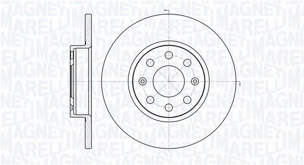 MAGNETI MARELLI Jarrulevy 361302040165